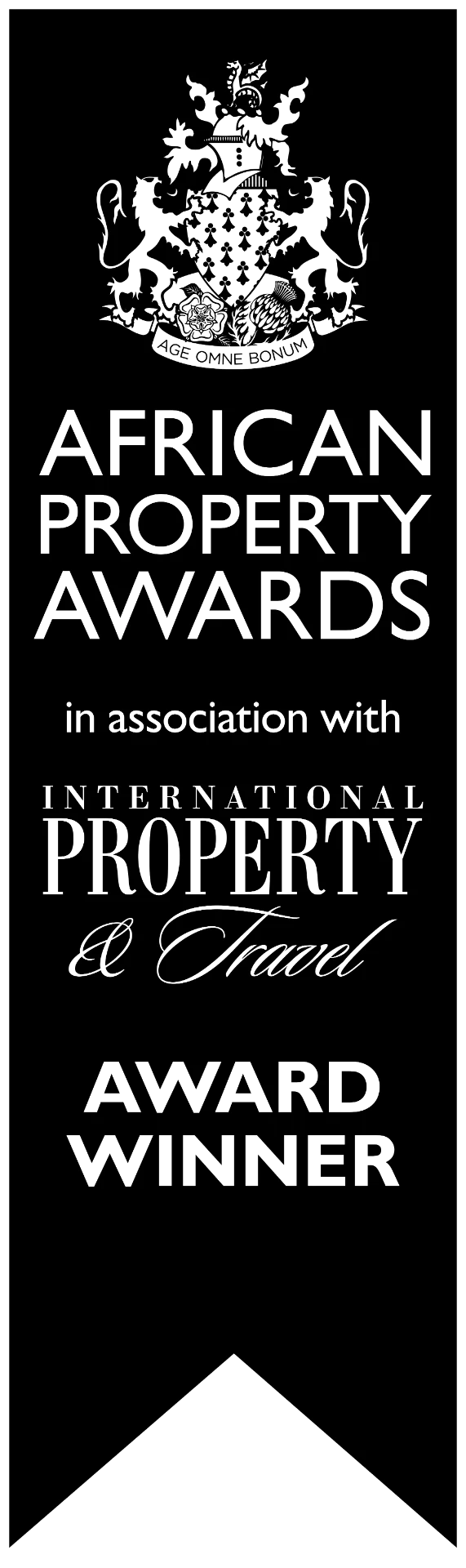 African Property Awards — Award Winner, in association with International Property & Travel